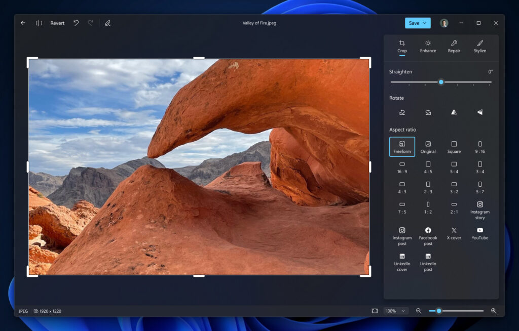The all new native Editor 1024x654
